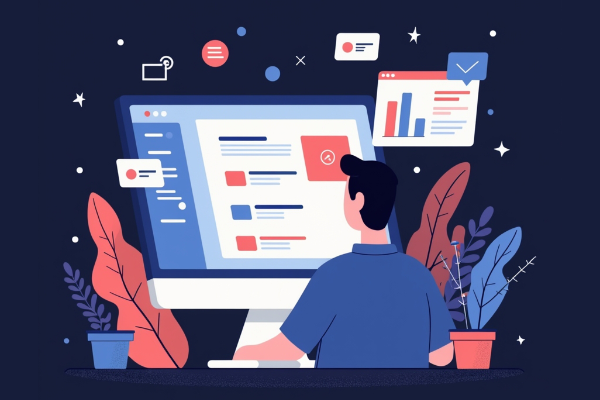 Web Design Illustration